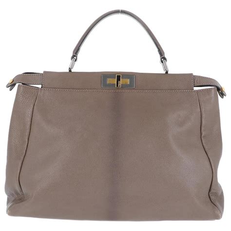 fendi peekaboo braun|fendi peekaboo for sale.